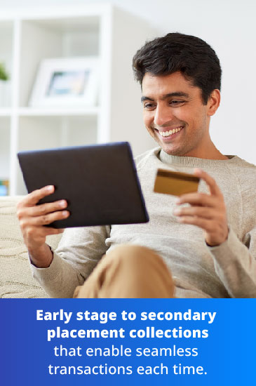 Card Early stage to secundary placemnet collections that enable seamless transactions each time