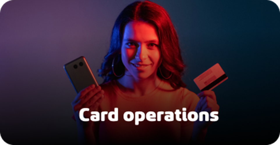 Card operations